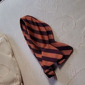 R Hanauer 100% Silk Bow Tie - Stripe